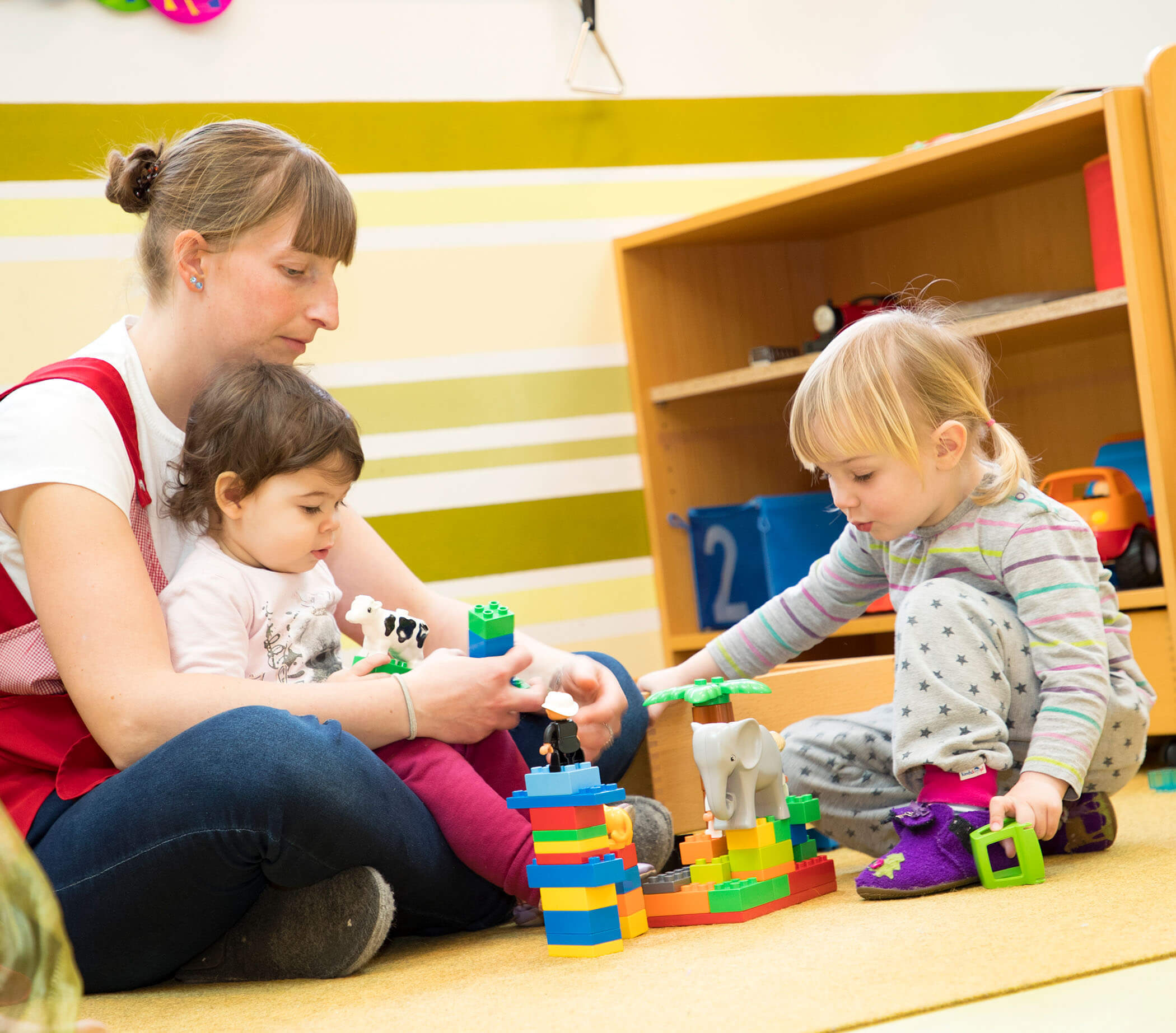 Kinder im Kindergarten