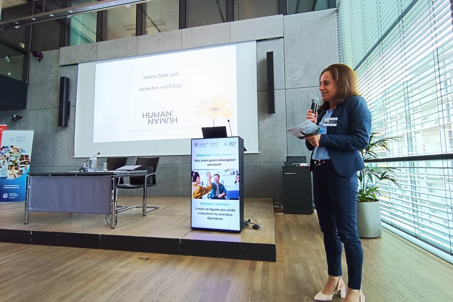 Irmgard Lantschner, MitarbeiteriInnen binden