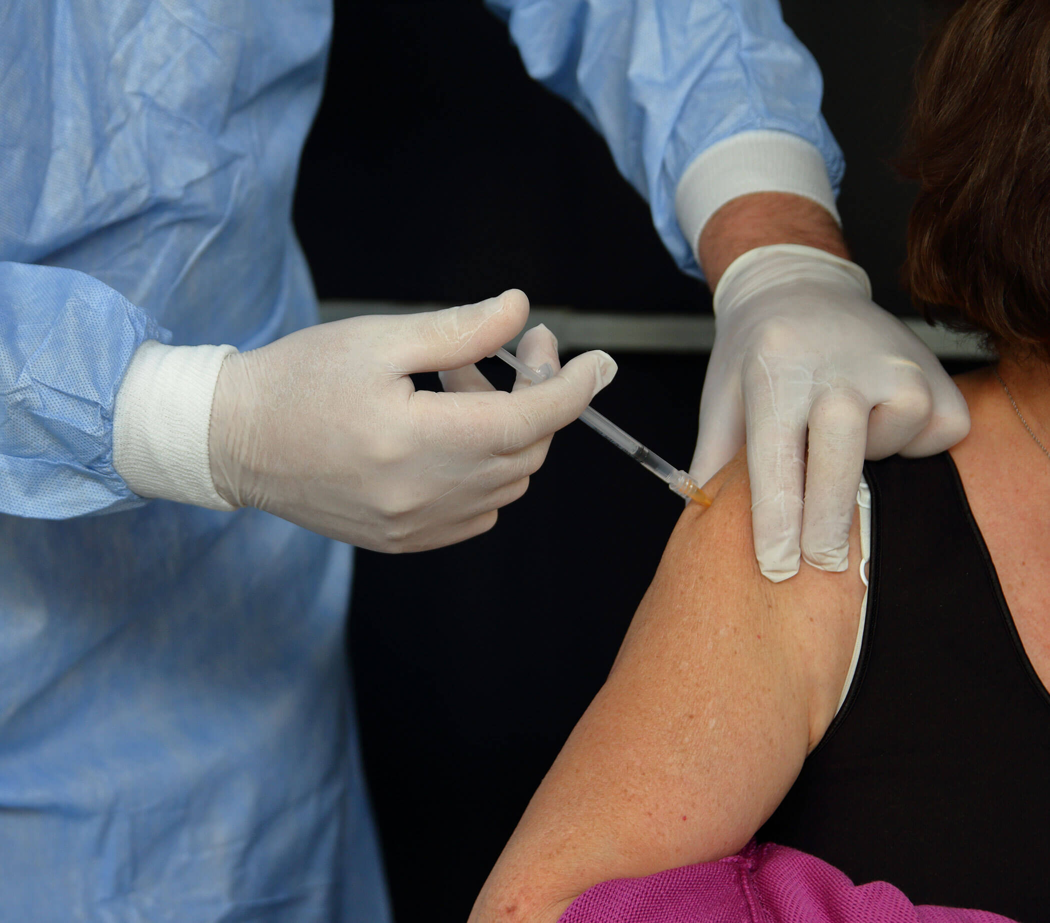 Verabreichung einer Impfung